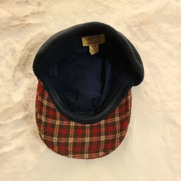 Cremieux plaid cap - Picture 3 of 4